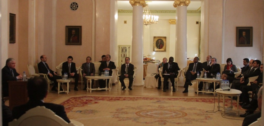 Minister Nalbandian met non-resident Ambassadors to Armenia 26.04.2013