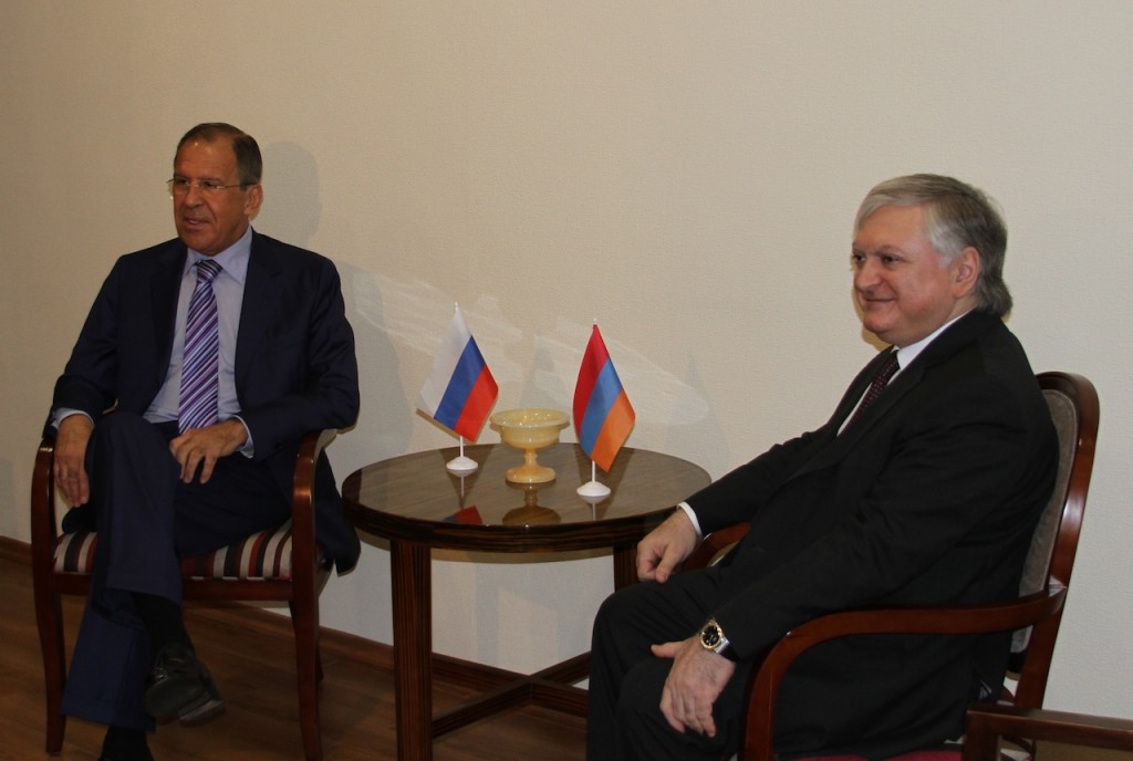 Minister Nalbandian meets Russian FM