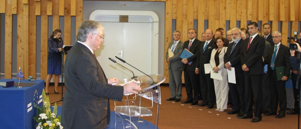 411. Speech at the signing ceremony