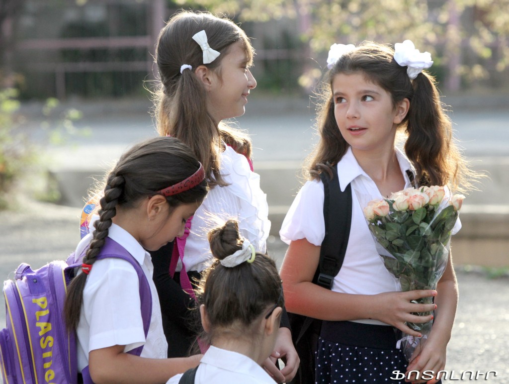 The new school year started in Yerevans school