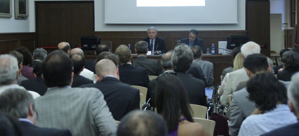 Ministe Nalbandian lecture at the IRI