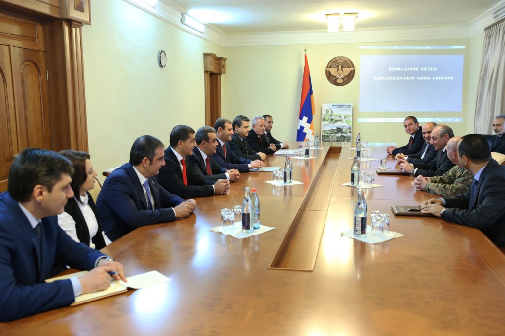 Բակո Սահակյան,Տարոն Մարգարյան,ԼՂՀ