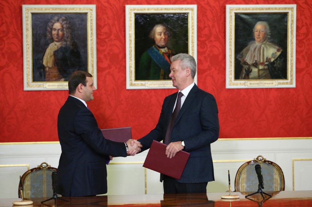 Երևան,Մոսկվա,2014-2016 , համագործակցության ծրագիր