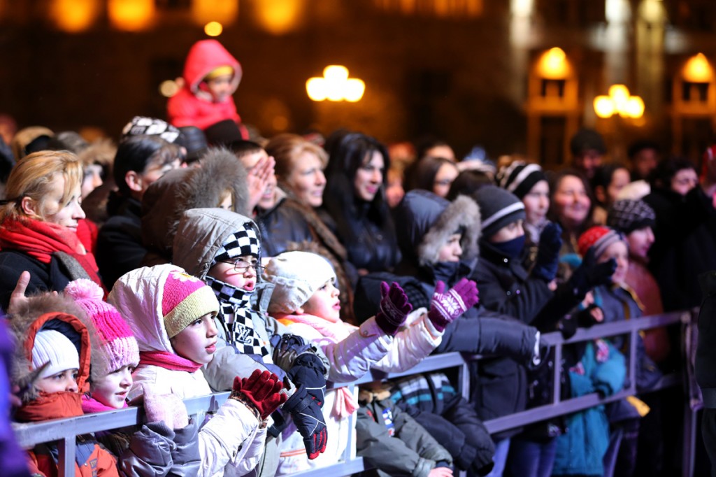 Սուրբ ծննդյան տոնական համերգը Հանրապետության հրապարակում