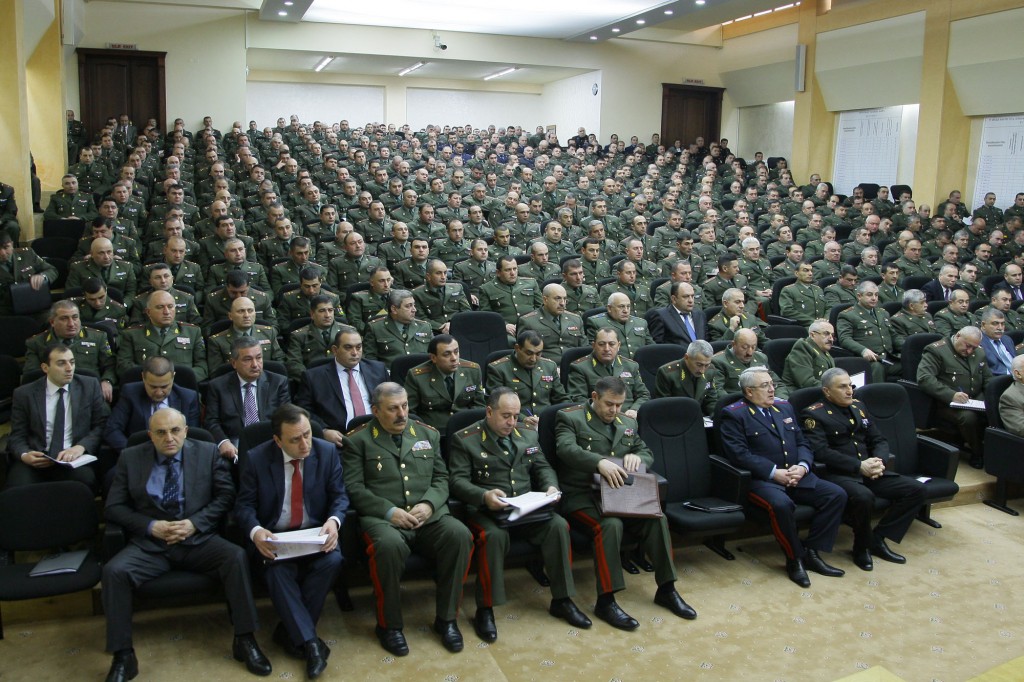 Կոլեգիայի նիստ ՀՀ պաշտպանության նախարարությունում   