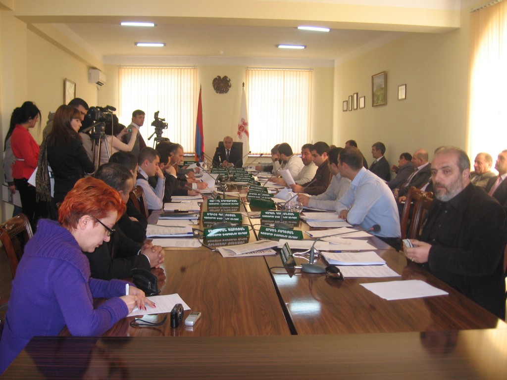 ավագանու նիստ,Գյումրի