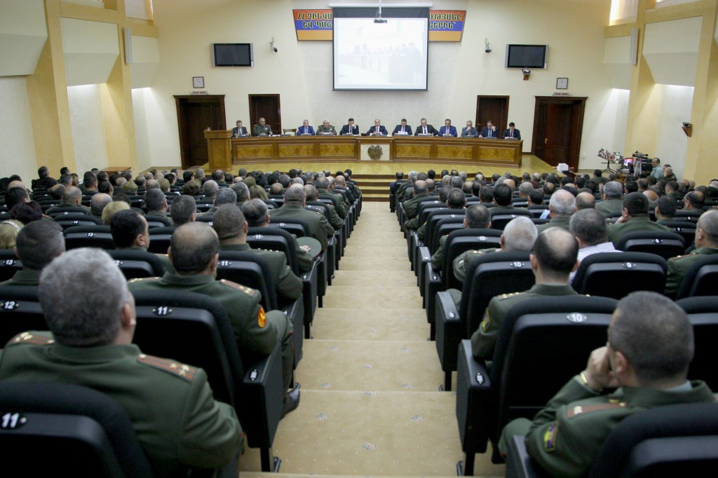 հանրապետական զորակոչային հանձնաժողովի խորհրդակցություն  