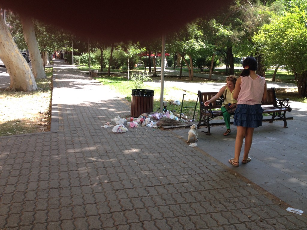 կեղտոտ փողոց