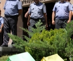 A clash took place between the activists and police while the activists were trying to put up a tent in front of the Municipality of Yerevan