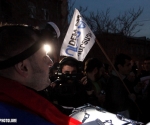 Protest march with lights against the compulsory accumulative pension payments on the initiative of âDem Emâ civil initiative took place in Yerevan