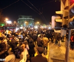 Protest march with lights against the compulsory accumulative pension payments on the initiative of âDem Emâ civil initiative took place in Yerevan