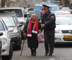 Protest action against the mandatory pension payments was satged in front of the head office of the Republican Party of Armenia