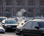 Awareness automobile protest action against the law on accumulative pension system was organized on the Republic Square
