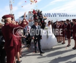 Opening and presentation of âAir Armeniaâ air companyâs flight took place at âZvartnotsâ airport