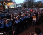Activists of âDem Emâ civil initiative hold a protest action in front of the RA Presidential Residence