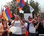 âDem Emâ civil initiative holds a rally near Matenadaran