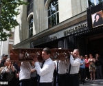 Last farewell to Armenian actress Svetlana Grigoryan took place at the State Theater of Musical Comedy after H. Paronyan