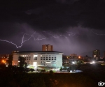 Lightening in Yerevan