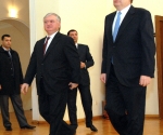 RA Minister of Foreign Affairs Edward Nalbandyan receives the Minister of Foreign Affairs of Ukraine Konstantin Grishchenko
