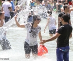 Residents of Yerevan celebrate Vardavar water festival