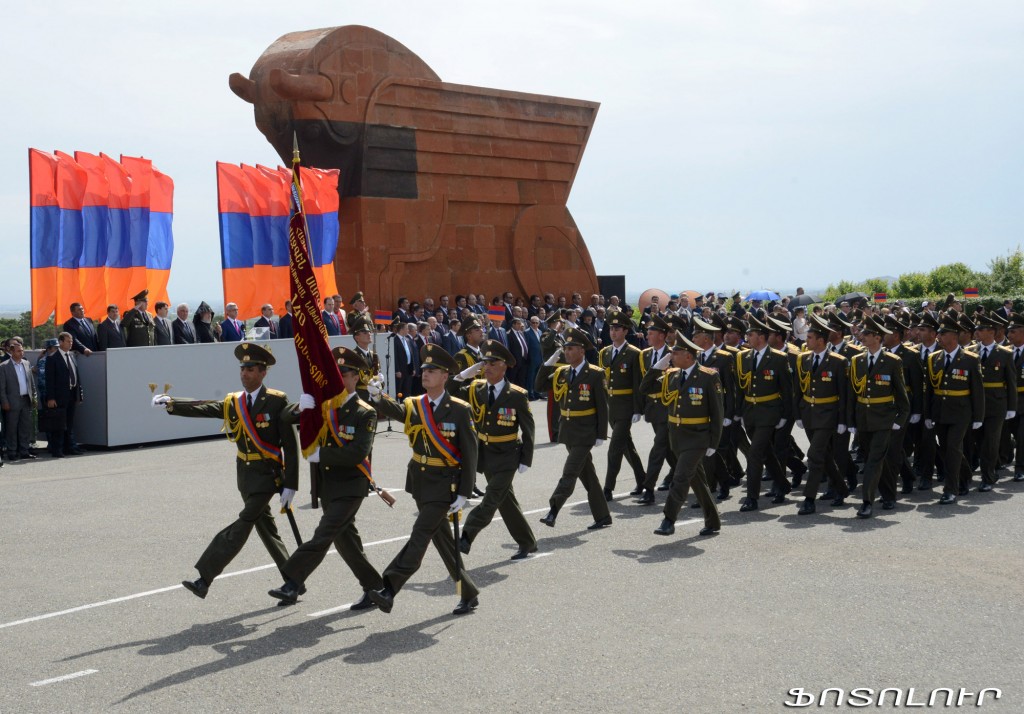 Celebration of Armenia's First Republic Day took place at Sardarapat Memorial