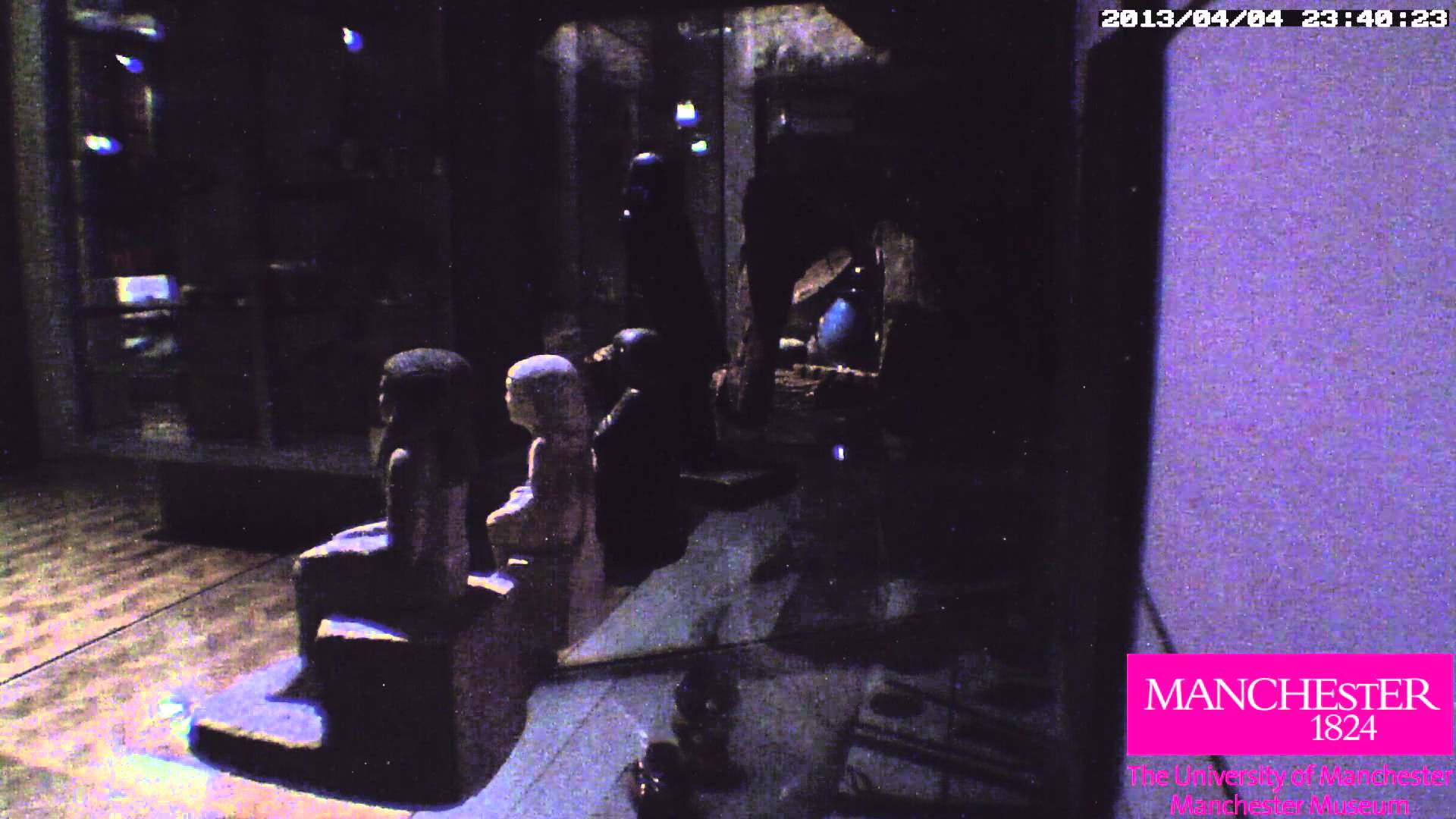 Museum mystery: Spinning statue turns heads