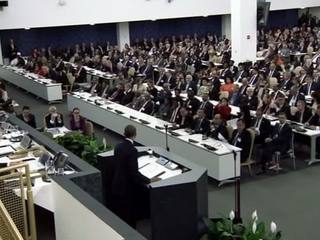 Обама говорил в ООН об исключительности США, а Саакашвили критиковал Россию