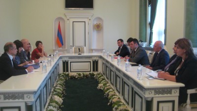RA Prosecutor General G. Kostanyan received EC Commissioner for Human Rights N. Muiznieks